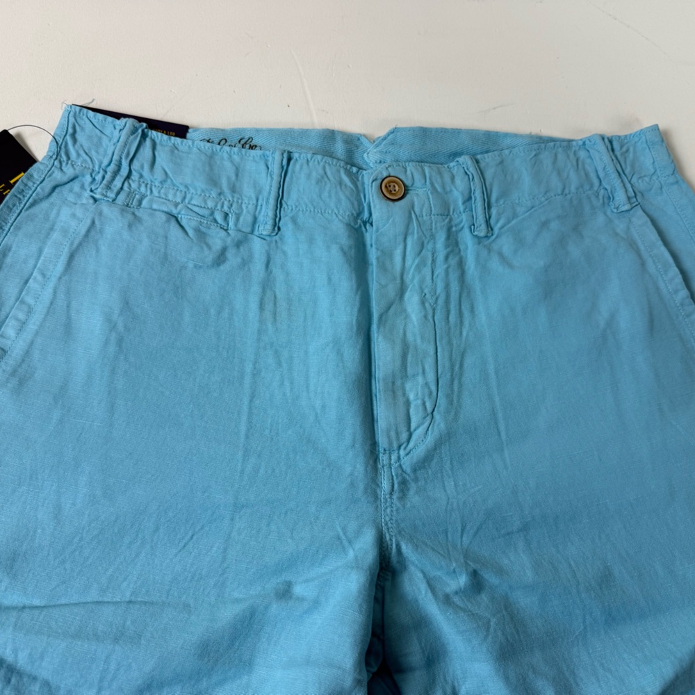 Polo Ralph Lauren Shorts RL NWT New Linen Cotton Maritime Nautical Lightweight - Picture 4 of 8